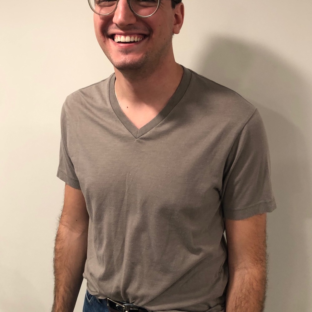 J.Crew Medium Gray Tee